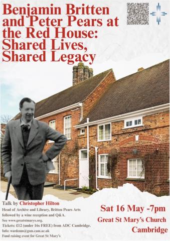 Poster for concert on Saturday 16th May